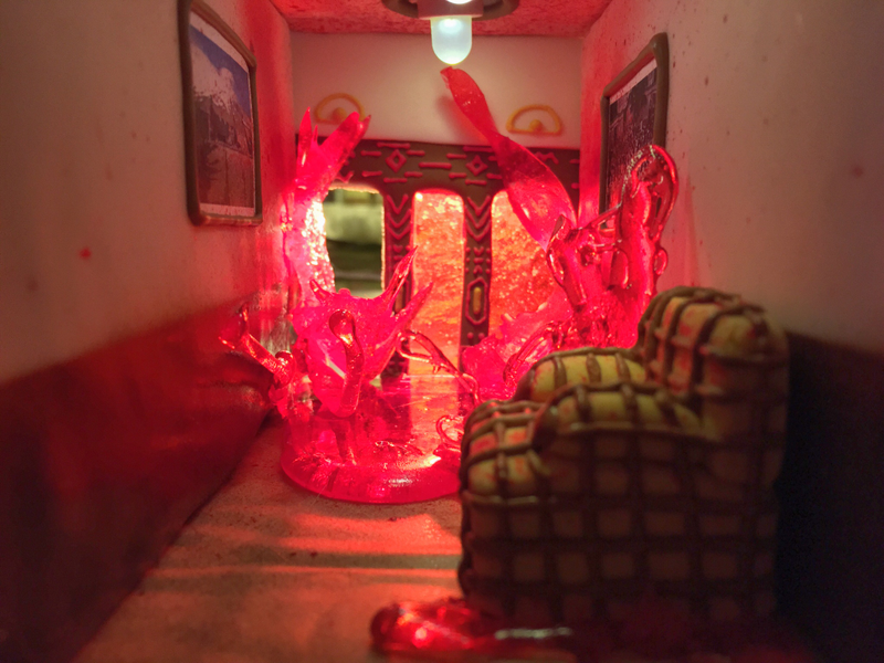 Illustration for article titled I Hope No One Tries to Hack This Shining-Inspired Gingerbread Hotel to Pieces